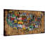 Assiettes classiques, impression sur toile tendue-15924344