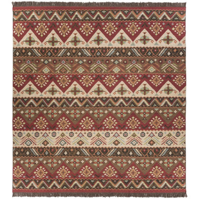Provincetown Flatweave Southwestern Wool Rug