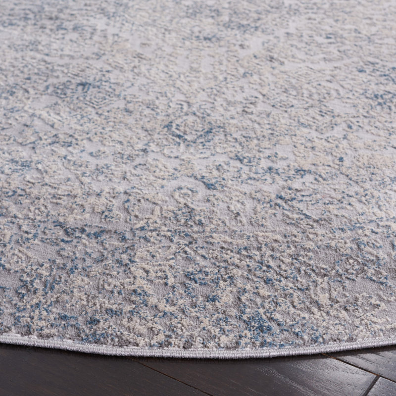 Kulig Performance Abstract Rug, Round 6'7"