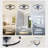 20 Inch Low Profile Ceiling Fans with Lights and Remote-864998385