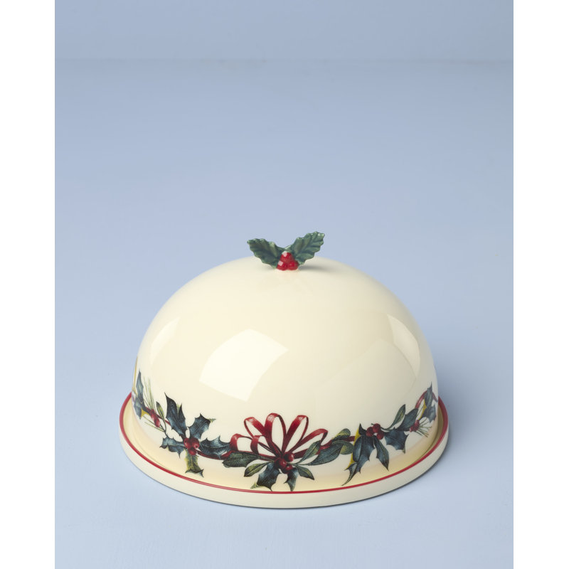 Lenox Winter Greetings Small Covered Dish