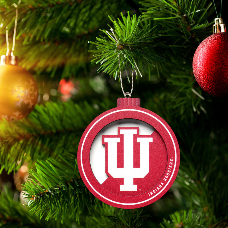 Ornement NCAA Holiday, Hoosiers d'Indiana