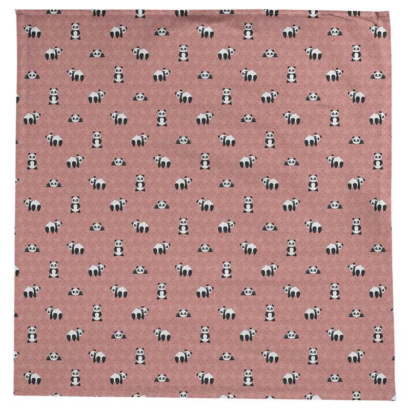Nappe panda Avicia, Rouge