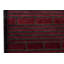 Hand-Knotted High-Quality Wine and Black Area Rug