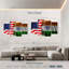 Drapeau de Borges, Inde et États-Unis-107490574