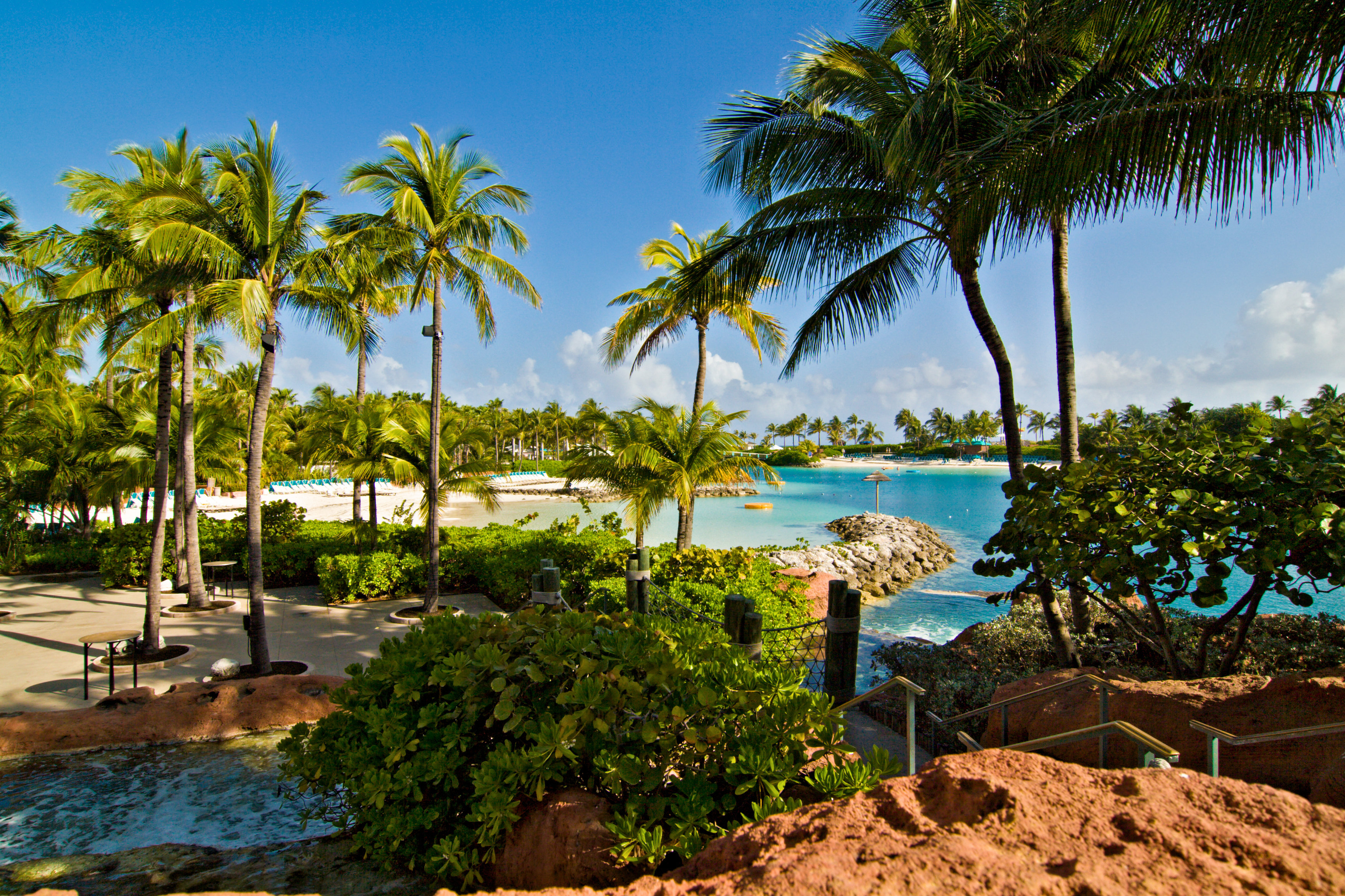17 Stories Beach at Paradise Island by Ruth Peterkin - Wrapped Canvas ...
