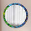 Huldar Glass Flat Wall Mirror