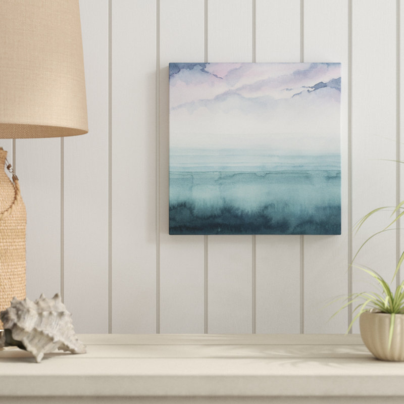Dusk On The Bay II by Grace Popp - Wrapped Canvas Painting, 30cm H x 30cm W  