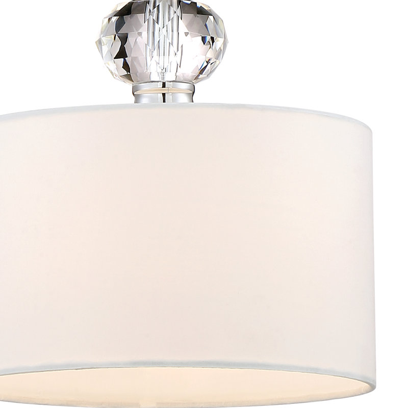 Luminaire suspendu tambour 1 lumière Berrin