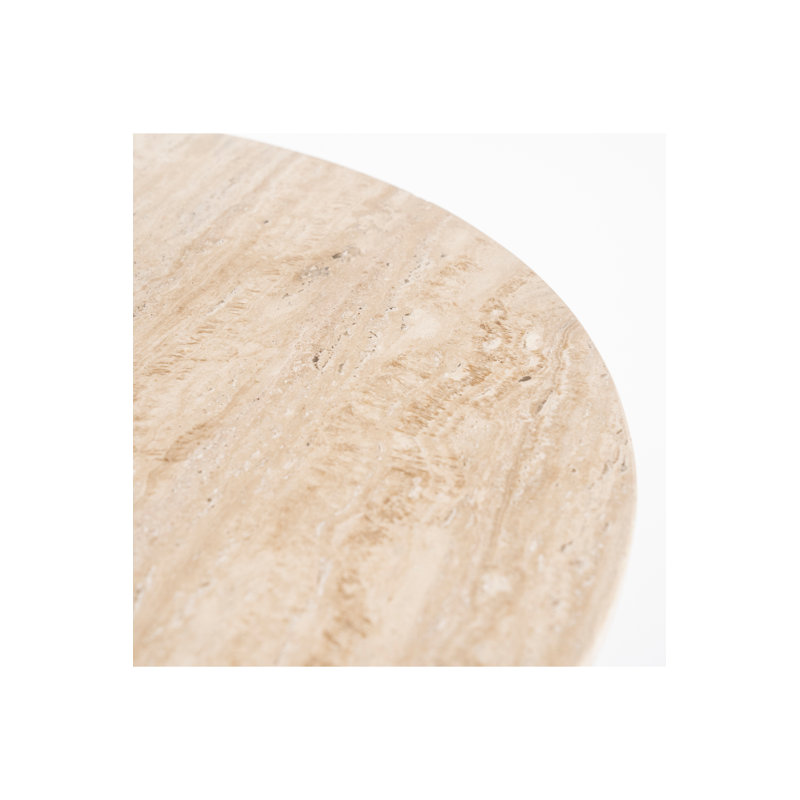 Aime Round Stone Dining Table
