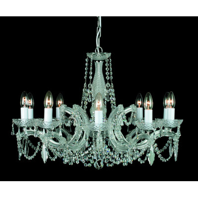 10 - Light Candle Style Chandelier