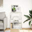 90cm H x 63cm W Geometric Bookcase-105620079