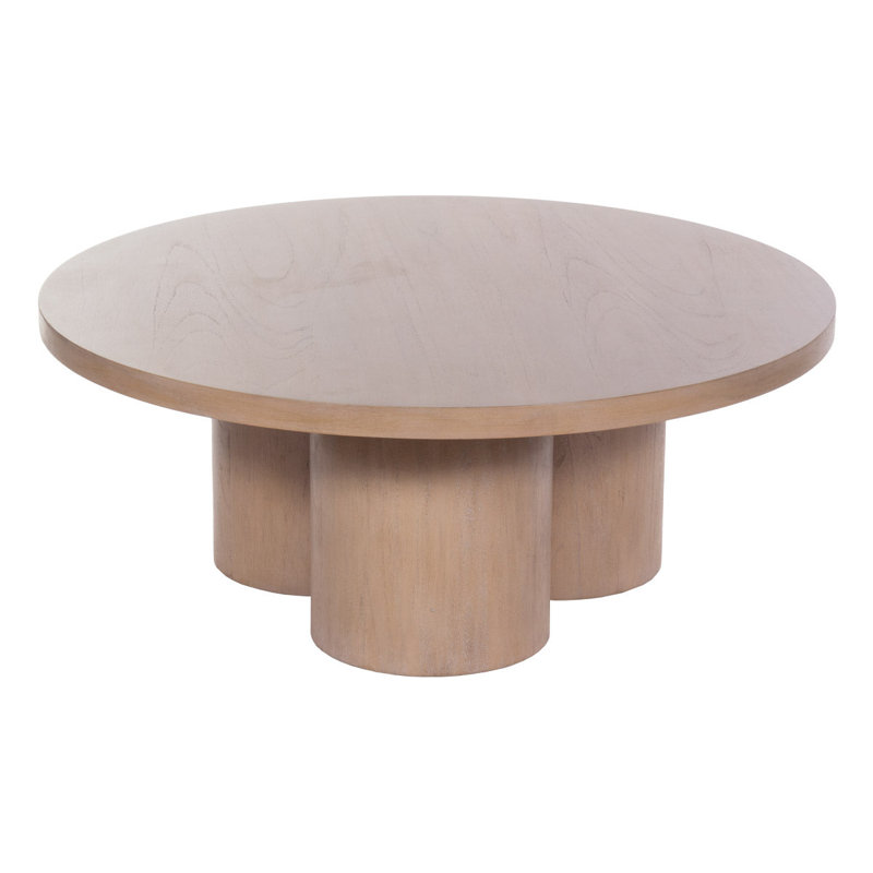 Solid Wood Cocktail Table, Brown