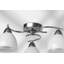 Astro Glass Semi Flush Mount