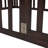Wren  Wood Daybed Frame With Fence, Rustic Style, Solid Pine-1772032609