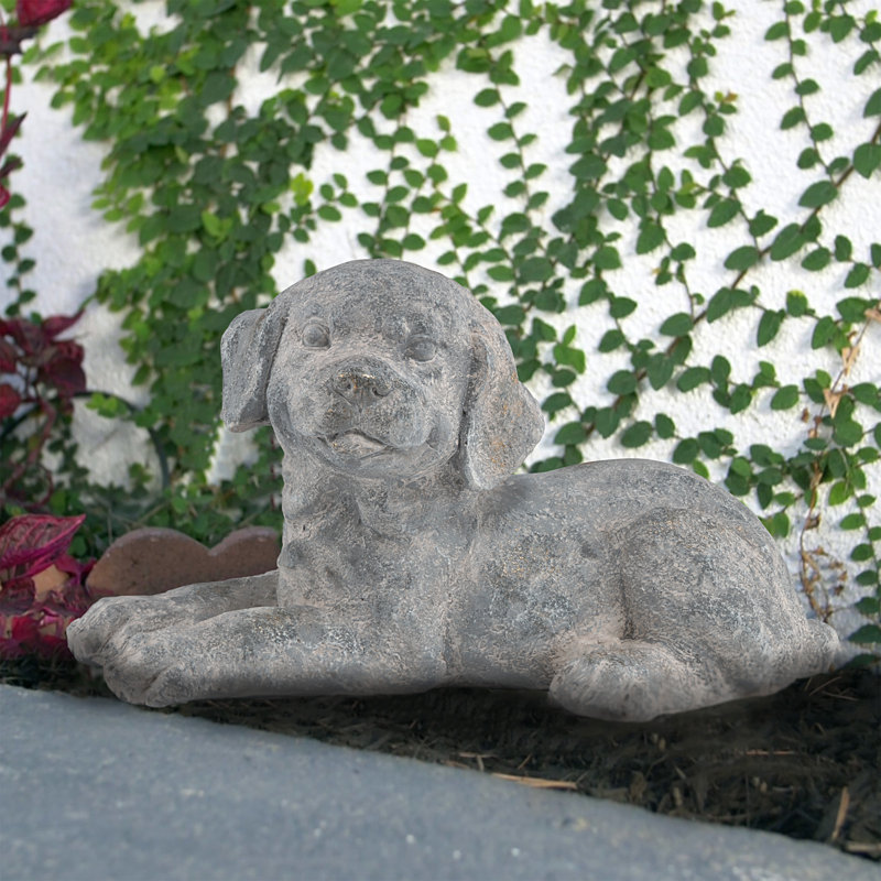 Ariyanna Dog Stone Garden Statue