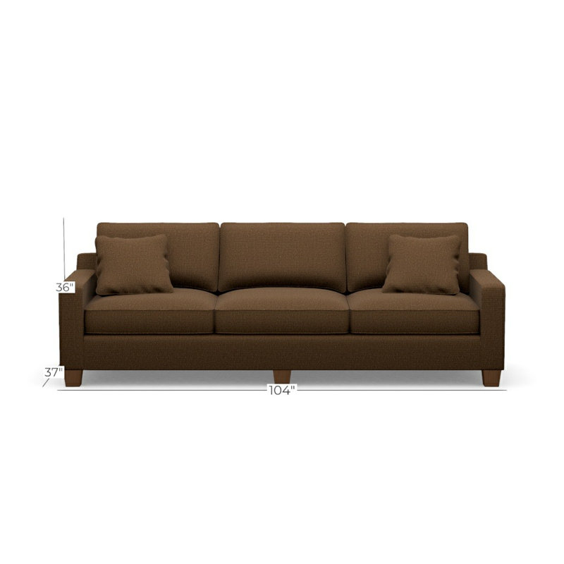 Metro Sofa, Twale 721015, Walnut