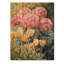 Hortensias dans le jardin printanier I - Art mural en bois d'hortensias - sur bois de pin naturel-334026866