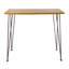 TABLE DE TABLE EN BOIS ET MÉTAL DENALI INDUSTRIAL