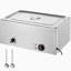 Réchaud commercial commercial à réchaud électrique 1 * 19 pte Bain Marie