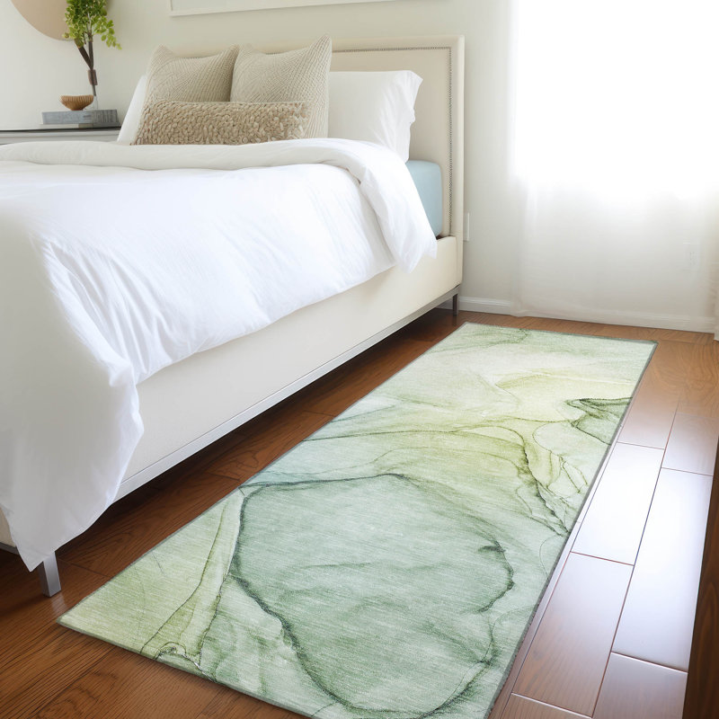 Tapis intérieur / extérieur Alfonzo avec envers antidérapant, Tapis de couloir 2 pi 3 po x 7 pi 6 po