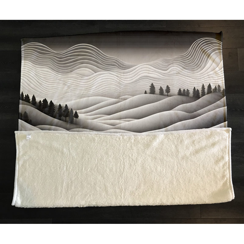 Throw Blanket, 51" W x 60" L