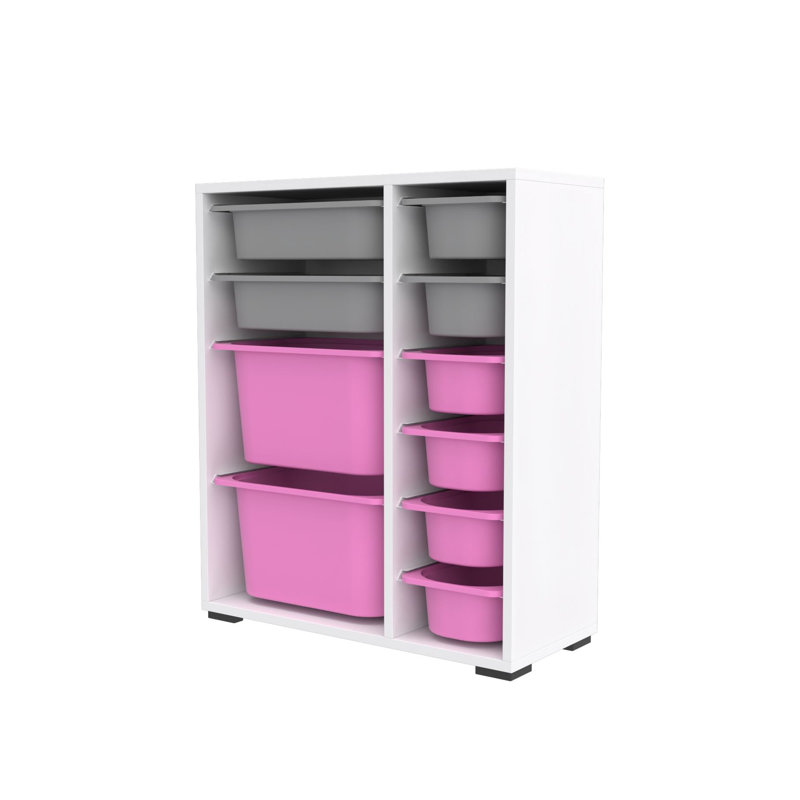 Armoire polyvalente moderne 27,4 po x 32,7 po x 11,8 po | 100% panneau de particules enduit de mélamine, épaisseur: 0,7 pouce | Comprend de nombreuses tablettes, une conception murale, une solution de rangement élégante et fonctionnelle pour la maison
