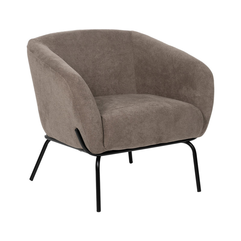 Karragullen Upholstered Armchair, Taupe