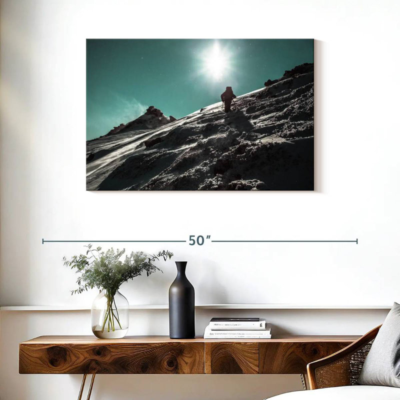 Sireci Winter Mountain Hiking, 24'' H x 36'' W