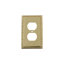 Egg and Dart 1-Gang Duplex Outlet Wall Plate