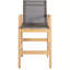 Seashore Wood Outdoor 29.5" Patio Bar Stool-1586482896