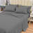 Premium Rayon From Bamboo 6 Pc Sheet Set With Deep Pockets, Cooling-74178628-74178645