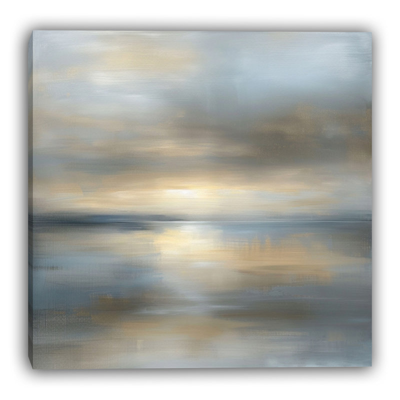 Art mural sur toile Sea Whisper, L 20 po x H 20 po x P 1,5 po