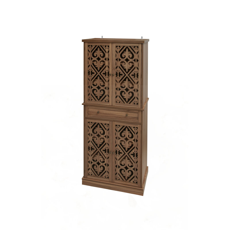 Armoire 4 portes avec 1 tiroir