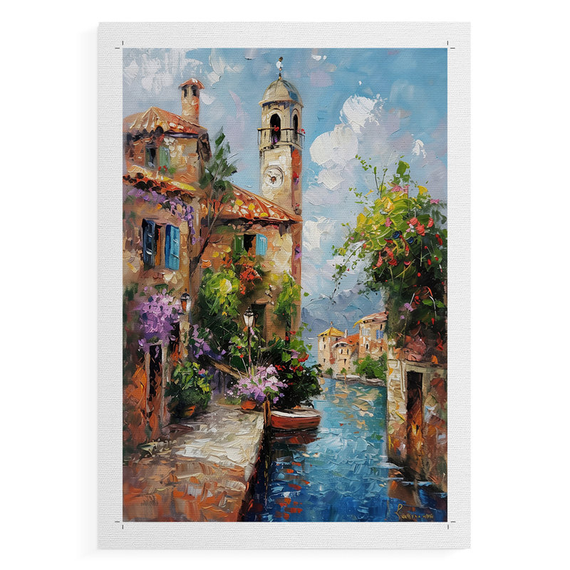 Paysages de la série CCCLLXXI - Impression sur toile seulement - NON-CADRE, H 36 po x l 24 po