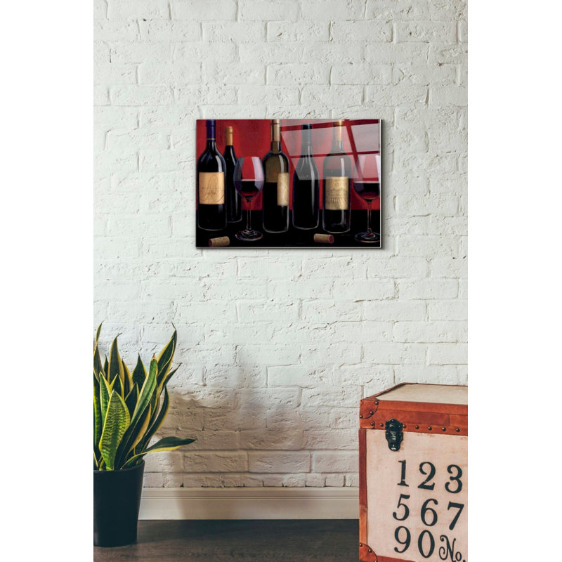 «Grand Reserve» par Marco Fabiano, art mural en verre acrylique, H 16 po x l 24 po x P 0,12 po