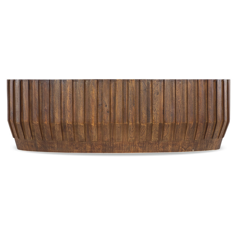 Commerce and Market Oval Single Coffee Table