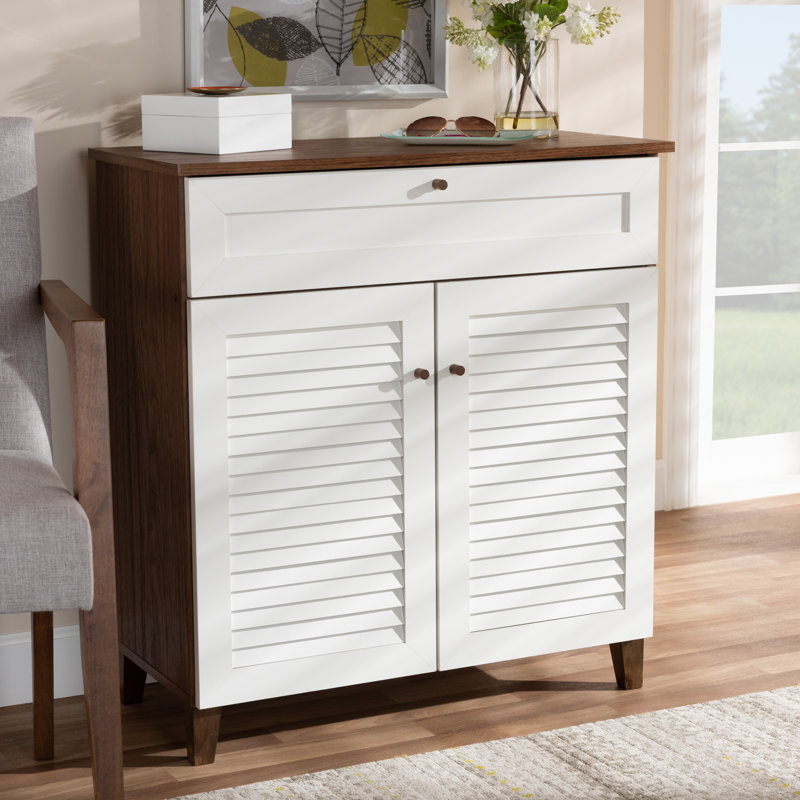 Coolidge 12 Pair Shoe Storage Cabinet