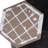 Alma Azul Hexagon 5.1 in. x 5.9 in. Polished Porcelain Stone Look Floor and Wall Tile-86913739