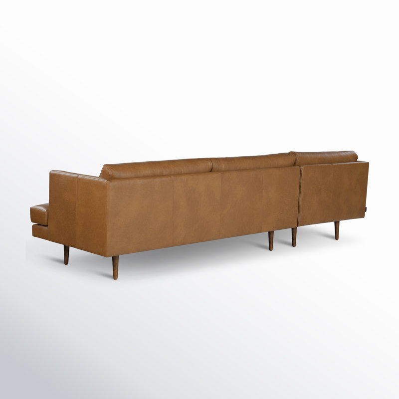 Miller Genuine Leather 2 - Piece Sectional