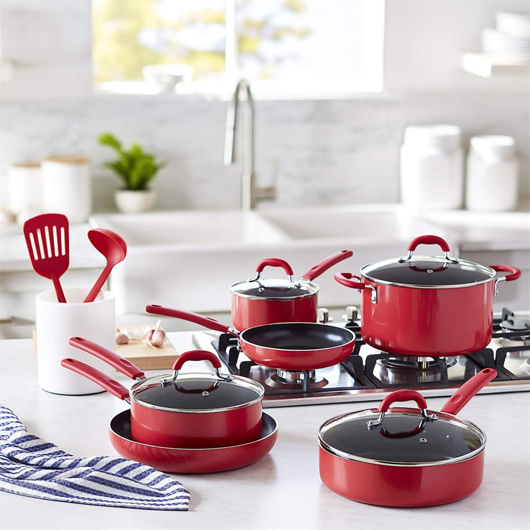 Yoleny 12 Piece Nonstick Cookware Sets, Pots and Pans Set with