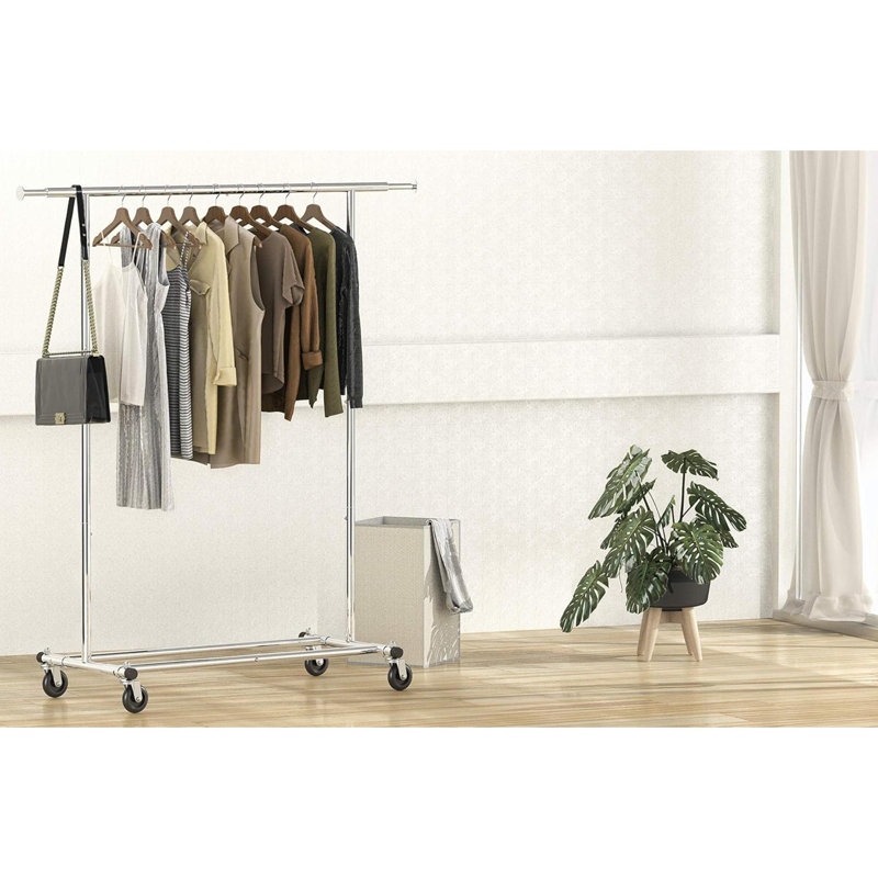Porte-vêtements robuste, Chrome