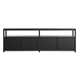 Open Plan Large Low Bookcase w/ Storage