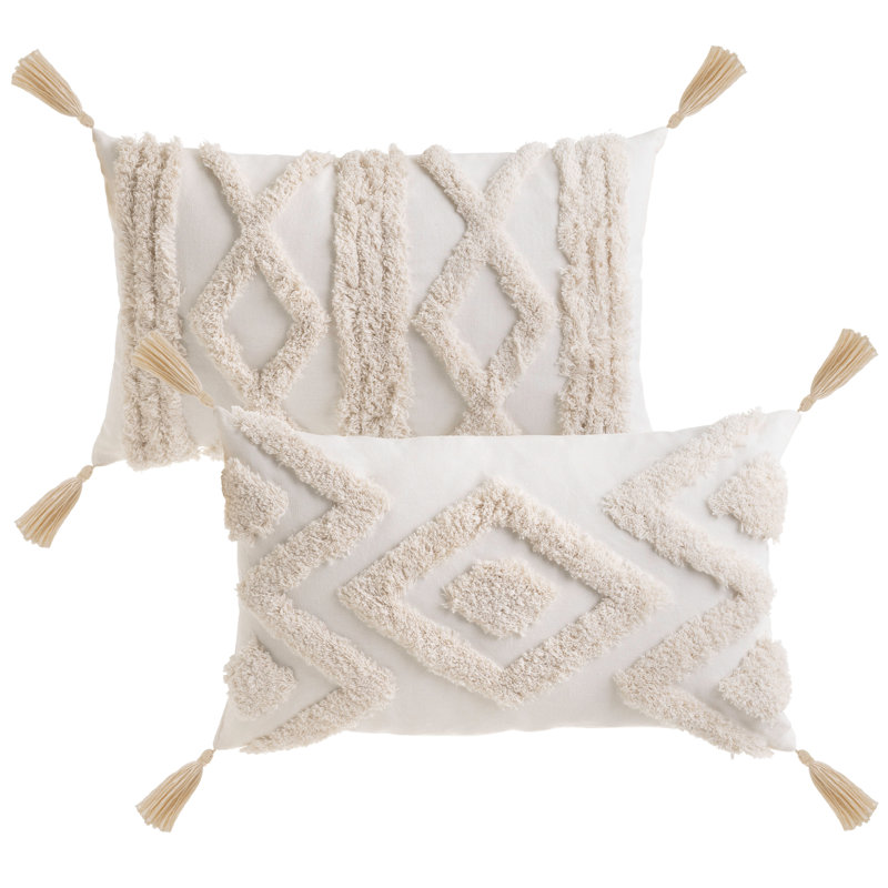 Desinor Geometric Rectangular Lumbar Cushion