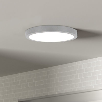 Leitner 1 LED Flush Mount Light – Modern Minimalist Design, Flicker-Free Illumination, Low-Profile, Perfect for Apartments, Lofts, and Small Spaces