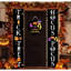 Bannières de porte d'entrée d'Halloween décorations d'extérieur