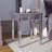 Danthai Mirrored Glass Top 1 End Table with Storage