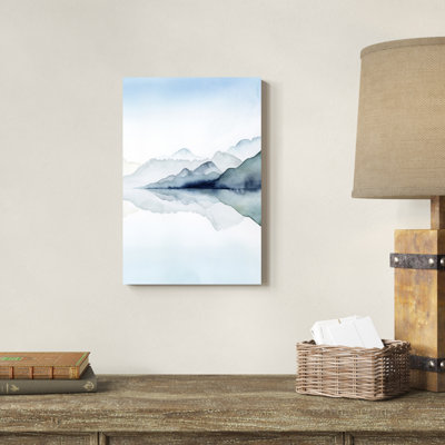 «Glacial II», peinture sur toile
