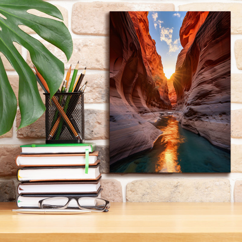 Art mural sur toile Union Cut, H 16 po x l 12 po x P 0,75 po