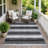 Machine Washable Indoor/Outdoor Chantille ACN2707 Stripes Rug-1036847010-1036846997